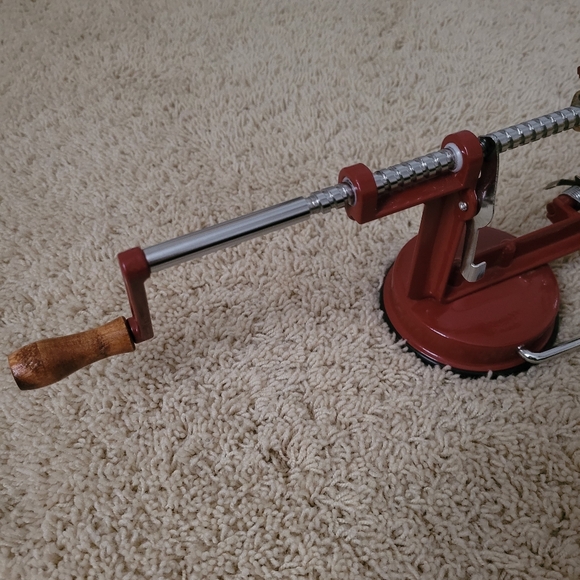 Sur La Table 3 In 1 Apple Tool Peel Core Slice Kitchen Gadgets - Picture 3 of 13